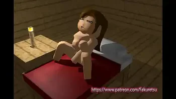 P1 Chica de minecraft masturbandose