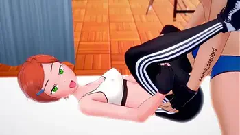 Gwen esta caliente visita la enfermeria usando ropa deportiva lista para follar (versión adulta)