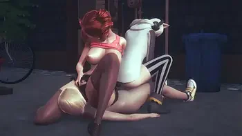 Futanari Hentai 3D Uncensored - Omura hardsex at the street - Japanese Asian Manga Anime Film Game Porn