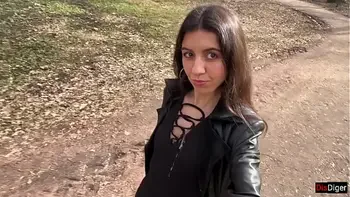 Cum on a girl's face so she could walk through the park covered in sperm and shock people - Cumwalk