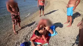 THE ULTIMATE ANAL CUMSHOT PARTY IN MYKONOS! FUCK ALL OF ME IN THE ASS!