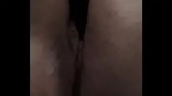 My wet pussy teased by pulling my panties
