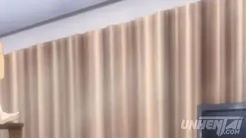 MILF Wife Talking to her Husband on the Phone while being Fucked - Hentai Uncensored [Subtitled]