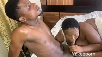 Nigeria big booty mama was fuck in a doggy style