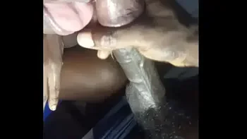 African teen shows of her phat cock sucking lips and Beautiful mouth and drinks cum