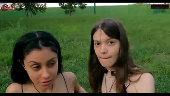 Public lesbian sex and exhibitionism between two cute girlfriends - DOLLSCULT