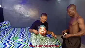 I went to my tailor for measurements and she couldn't resist my big black African cock