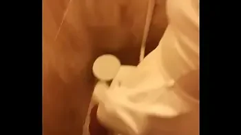 NASTY COUPLE GET CAUGHT FUCKING IN THE PUBLIC TOILET