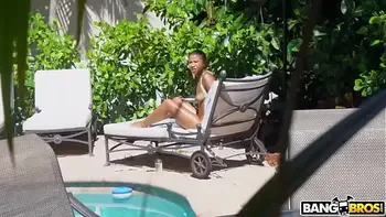 Ameena Rewards Her Creeping Neighbor