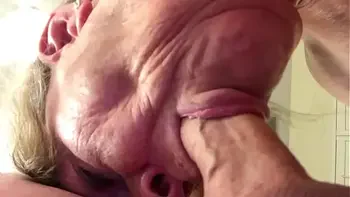 Fuscia Granny Boston’s Fabulous Face Fucking