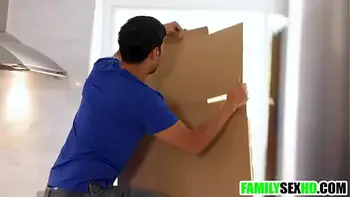 Stepdad & stepson fuck stepdaughter to repopulate earth