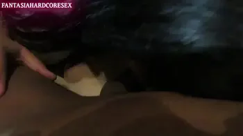 Pov: Mi hermanastra haciendome una buena garganta profunda antes de que nos descubran FANTASIAHARDCORESEX