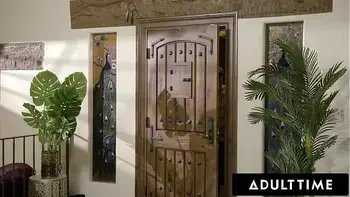 ADULT TIME - MILF Lauren Phillips LOVES Gettiing Fucked By Her Teen Stepson's Scrawny Best Friend