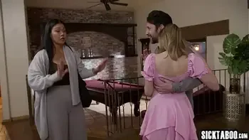 Husband swapped MILF wife Dana Vespoli for hot teen Coco Lovelock and MILF was replaced