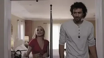 PETITE BLONDE BEAUTY Anna Claire Clouds Takes on Alex Jones' BIG COCK