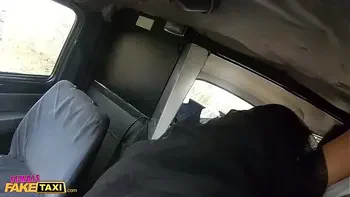 Female Fake Taxi Alexis Crystal and Lexi Dona Steal the Taxi
