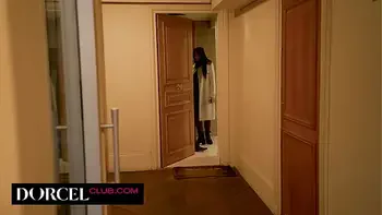 Cléa Gaultier and Megane Lopez in a sensual lesbian scene