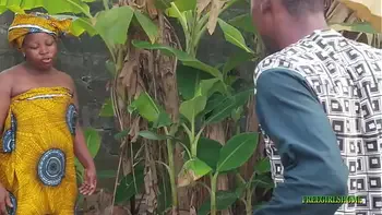 She got fucked on her way back from farm