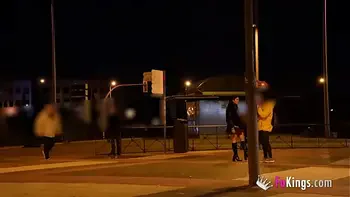 Teasing random guys at the streets? Cuban hottie Amanda Luxor definitely has no limits!!