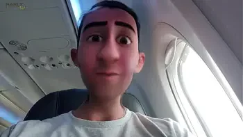 STEP GAY DAD - MILE HIGH GUY- FLYING CAN BE FUN WHEN YOU THROW AWAY YOUR SHYNESS & BE NAUGHTY