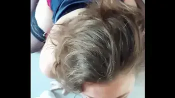 1358 - French Amateur, DoggyStyle Fuck, Satin Lingerie, Clothed Sex, Blowjob, Rimjob