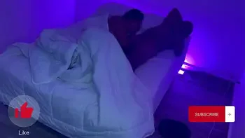 Behind the scenes. Stepmom shares bed and fucks stepson