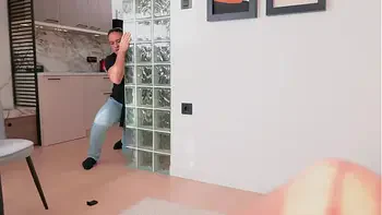 I caught my stepmom masturbating and fucked her wet pussy