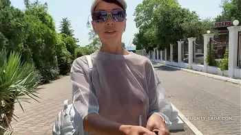 Transparent dress selfie for my subscriptions