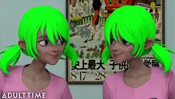 ADULT TIME Hentai Sex School -Teachers, Students & Stepdads Fuck