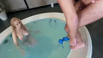 Wow! Your Dick is too Huge! Can you Fuck my Mouth? An adult Man fucks a Youthful Blonde!