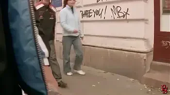 Hunting a slave in the city.Fresh 18 yo.meat Zyna.