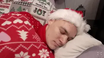 This Asian slut will remember this Christmas for the rest of her life