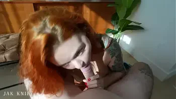 REDHEAD BABE wants to make a SEXTAPE for her cuck boyfriend - Sinat Monroe