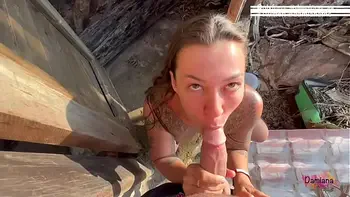 Fomos pegos transando na cachoeira - De férias com Damiana