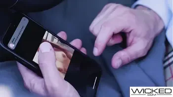 Wicked - Busty Brunette Wife Fantasizes About Hot Blonde When Fucking Husband