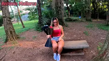 Valentine's Day Fuck With A Hot Brazilian Babe Picked Up in Ibirapuera Park