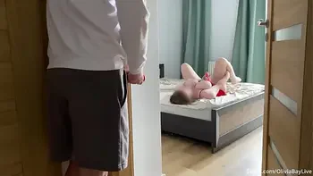 Watching Naughty Stepsister - Huge Dick Stepbrother Fucking Her!