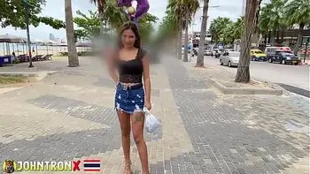 JohnTronX- fucking young Thai Teen and creampie her