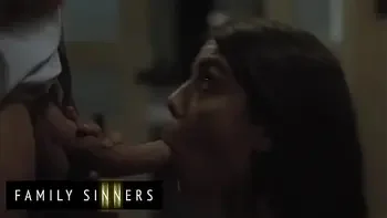 FAMILY SINNERS - Slender Babe Can't Resist Her Boyfriend's Father's Sexual Demands And Lets Him Fuck Her