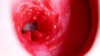 Nice big head slides inside best friend's sweet shiny hole!