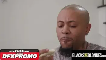 Sexy Waitress HAZEL MOORE Gangbanged at Dinner Party - BlacksOnBlondes