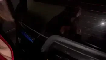 Katty sucking and getting fucked in the ass in a public parking lot - Bucaramanga, Colombia - Sara Films