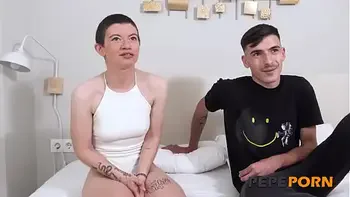 Kloe leaves her boyfriend at home and is ready to try a new cock