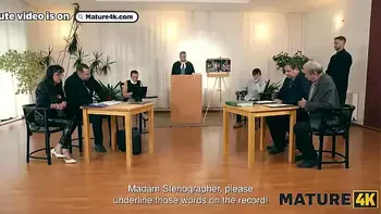 MATURE4K. Mature kinky lady cheated on her husband with a gardener and had wild sex