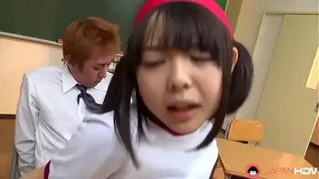 Slutty Tomoyo Isumi fucked in the classroom by a school mate