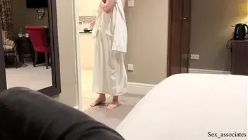 Stepmother and son share a hotel bed