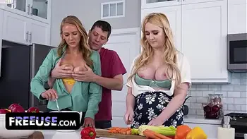 StepMom and StepSister's Dirty Little Secret - Letting Stepson Fuck Them Anytime - Free Use Milf