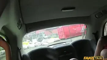 Fake Taxi - Jasmine Jae gets a workout on the back seat and pees outside FULL SCENE