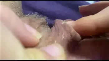 big clit orgasm closeup