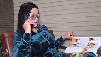 Wife visits lover after lying to husband - Mariana Martix & Big Bull White